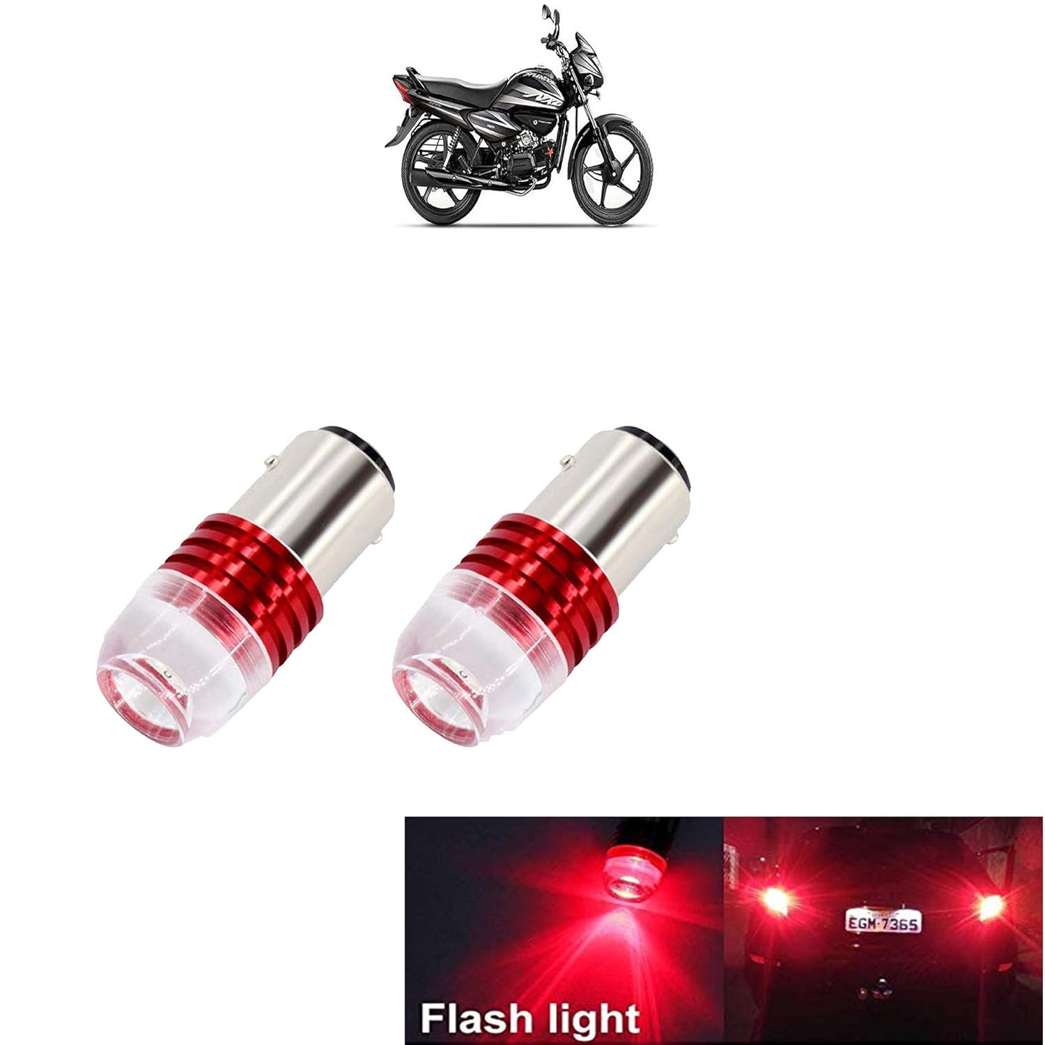 43 Modified Bike Back Light Sticker  Latest Free