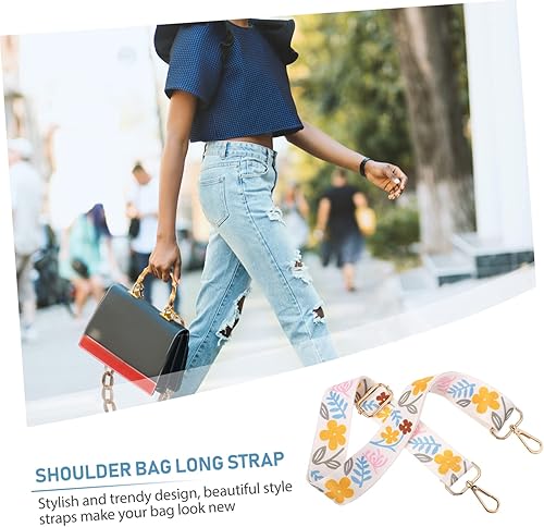 Miniatura 2 de EXCEART 7 Pcs Backpack Straps Purse Handle Strap Vintage Purse Strap Adjustable Bag Strap Padded Tote Bag Strap with Buckles Crossbody Bag Strap