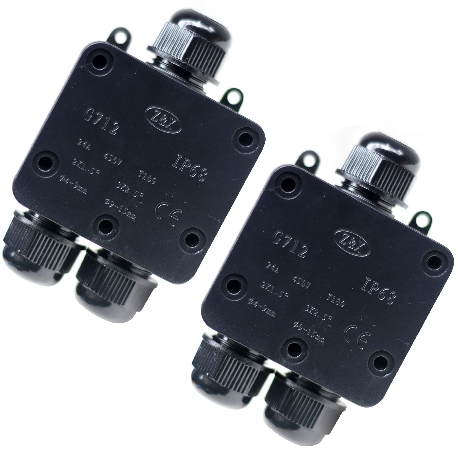 Buy Waterproof Junction Box 3 Way, Armoured Cable Junction Box, IP68