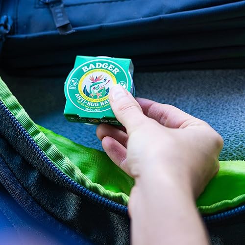 Miniatura 5 de Badger Repelente de insectos, repelente de mosquitos orgánico sin Deet con citronela y citronela, fácil de usar, tamaño de viaje, esencial para