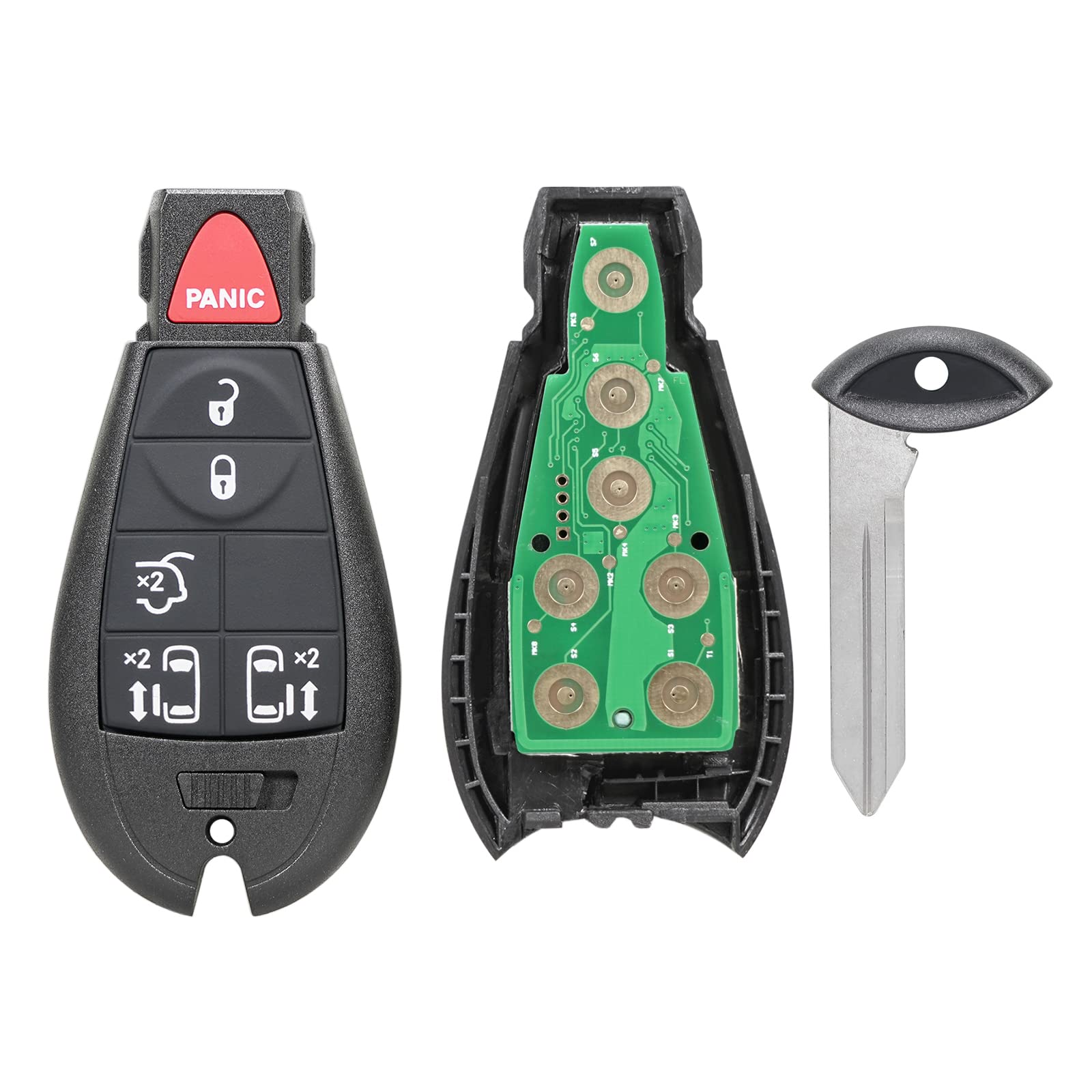 Remote Key Fob - High Quality 3 Button Car Key Fob Remote Key Fob - High Quality 3 Button Car Key Fob