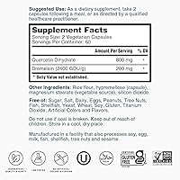 Vista 5 de Nature's Lab Quercetina Bromelina - Sin OMG, sin gluten, apoya la salud del sistema inmunológico* - 120 cápsulas