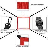 Vista 4 de Objetivo de zona de ataque ajustable para red de béisbol, almohadilla de lanzamiento numerada, objetivo de sóftbol de béisbol, práctica