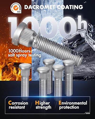 Miniatura 5 de dynofit Espaciadores de rueda de 5 x 114.3 de 1 pulgada, 4 piezas para Nissan 350Z370Z e Infiniti G35G37FX35, orificio central de 2.602 in, pernos