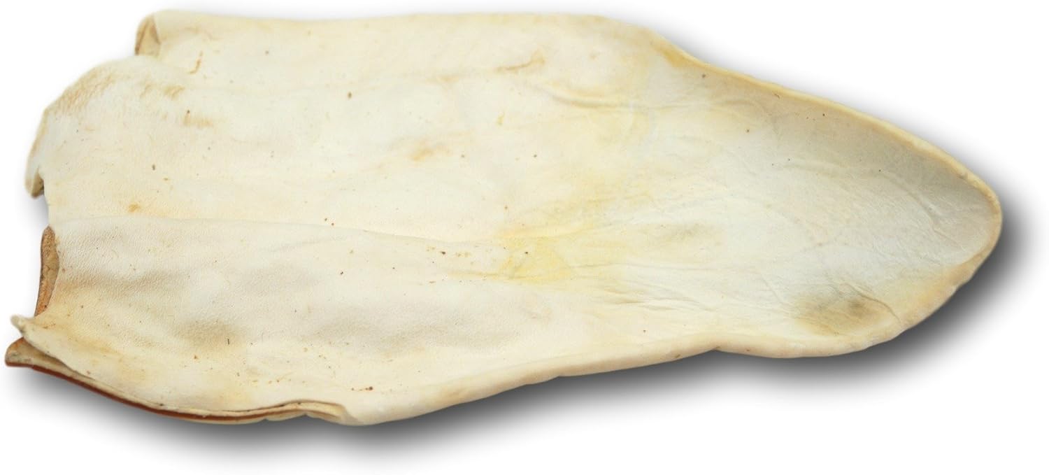Top Dog Chews - Full Size, Thick Cut, Cow Ears Dog Treats, 100% All Natural, Rich in Protein and Flavor, Healthy & Delicious Chews, Rawhide Alternative (Pack of 10)