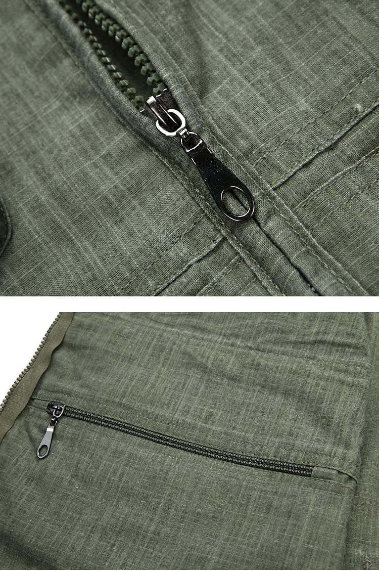 Summer Casual Large Size Olympina Mens Blue Vests Sleeveless Zipper Waistcoats Comfortable 204 Dark Gary XXL