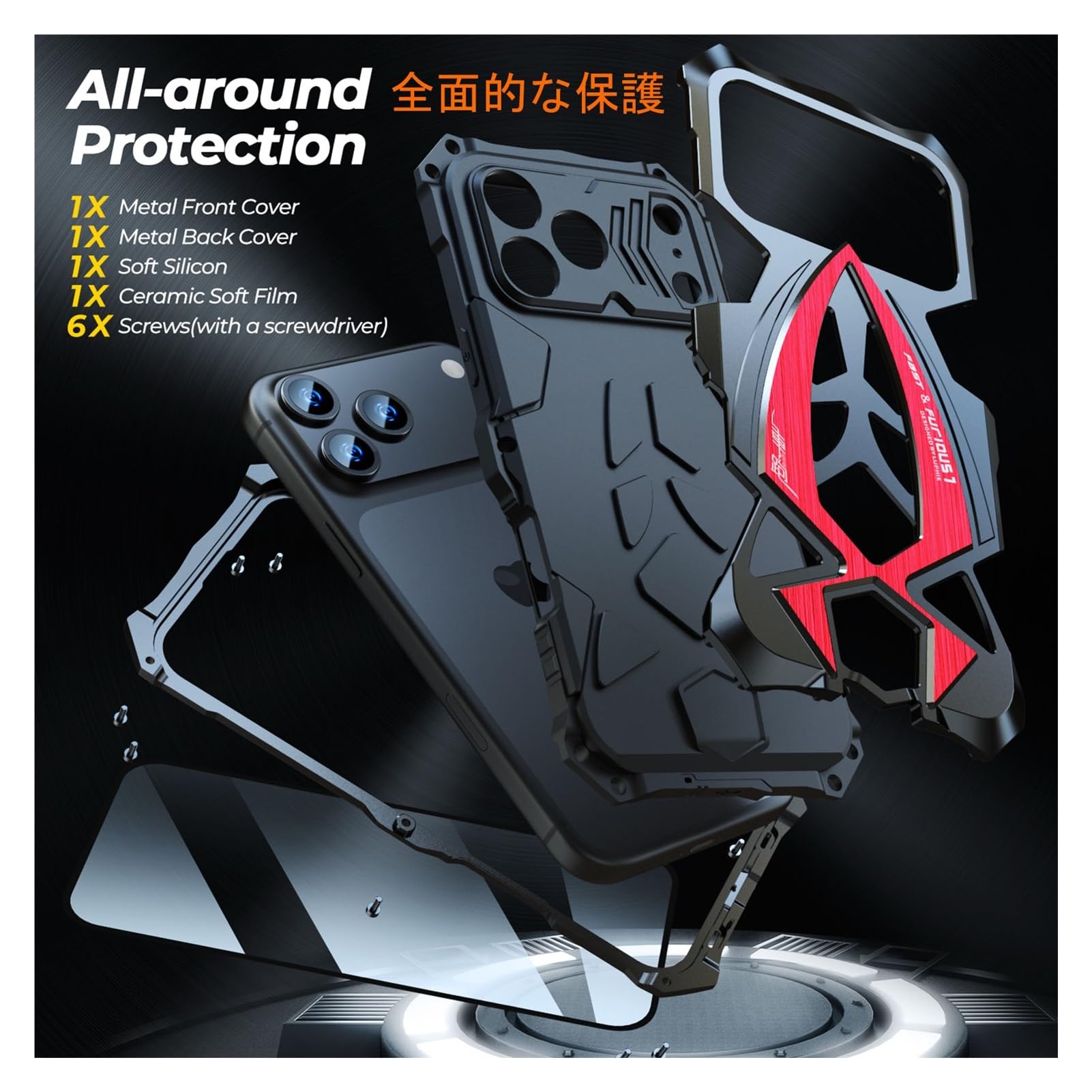 Case For IPhone 17 Pro Max Air Shockproof Magsafe Magnetic Hybrid Phone Cover - View #8