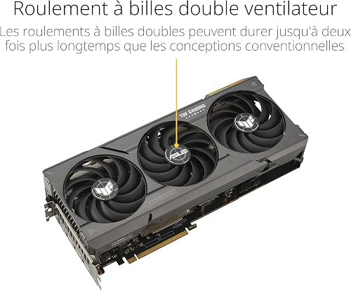 ASUS TUF Gaming TUF-RX7800XT-O16G-GAMING AMD Radeon RX 7800 XT 16 Go GDDR6 - 4