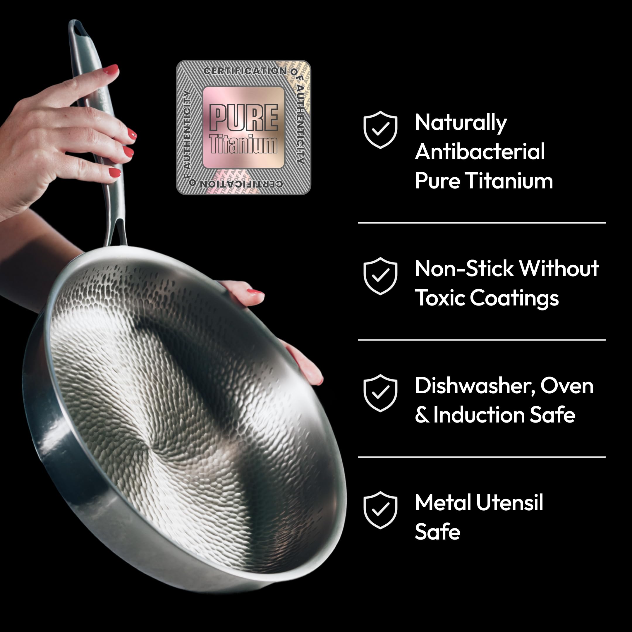 Plateful Titanium Pan - 12 Inch Nonstick -2 Plateful Titanium Pan - 12 Inch Nonstick -2