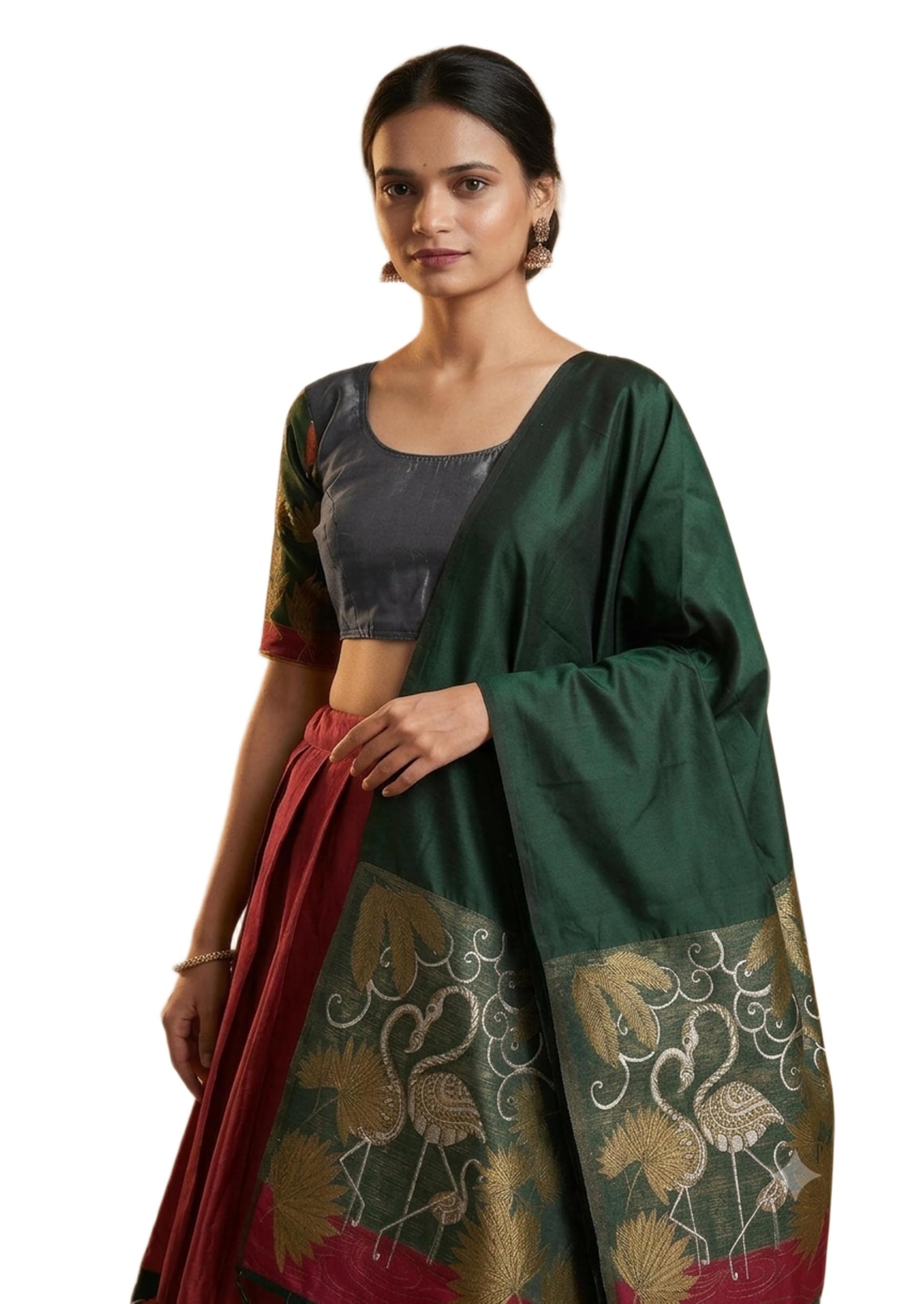 Silk Dupatta for Women with Rich Texture and Soft Touch-image-49