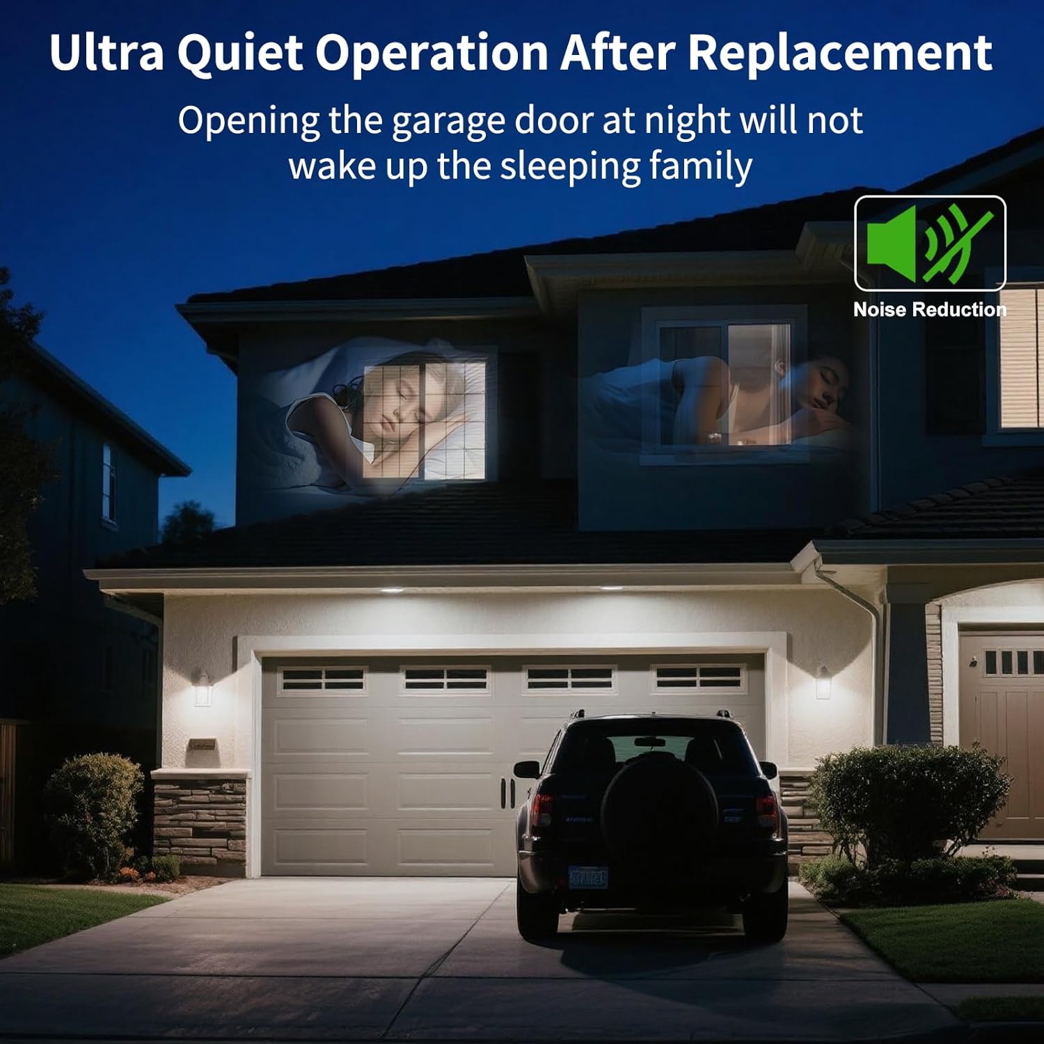 41A3589-3 Drive Belt 233'' for 7FT Garage Door Stable and Quiet 41A3589-12 Compatible with Chamberlain Liftmaster Craftsman Sentex Whisper Openers (41A3589-3 7FT Garage Door Belt)