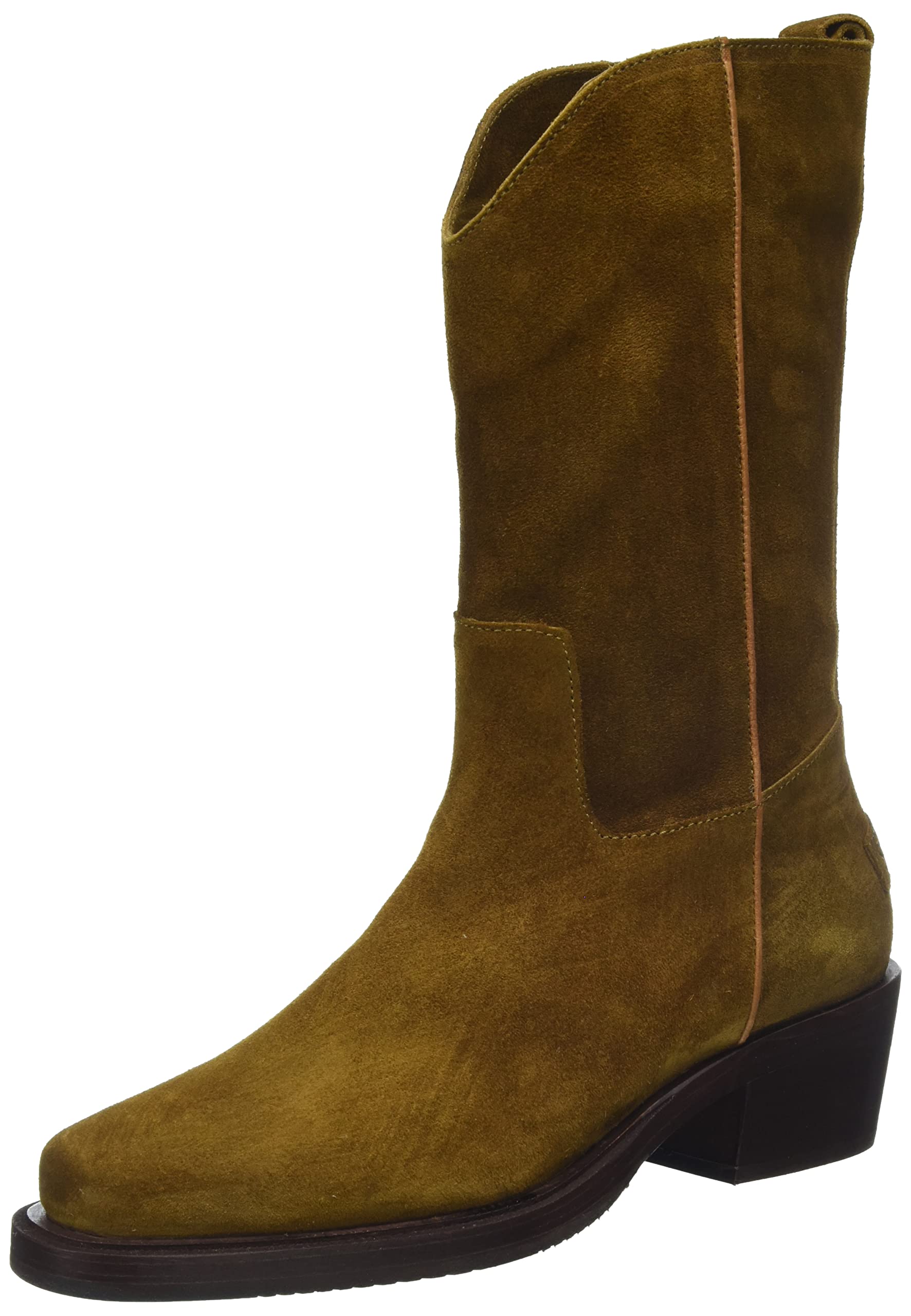 Shabbies AmsterdamWomen's Shs1157 Western Boot Waxed Suede