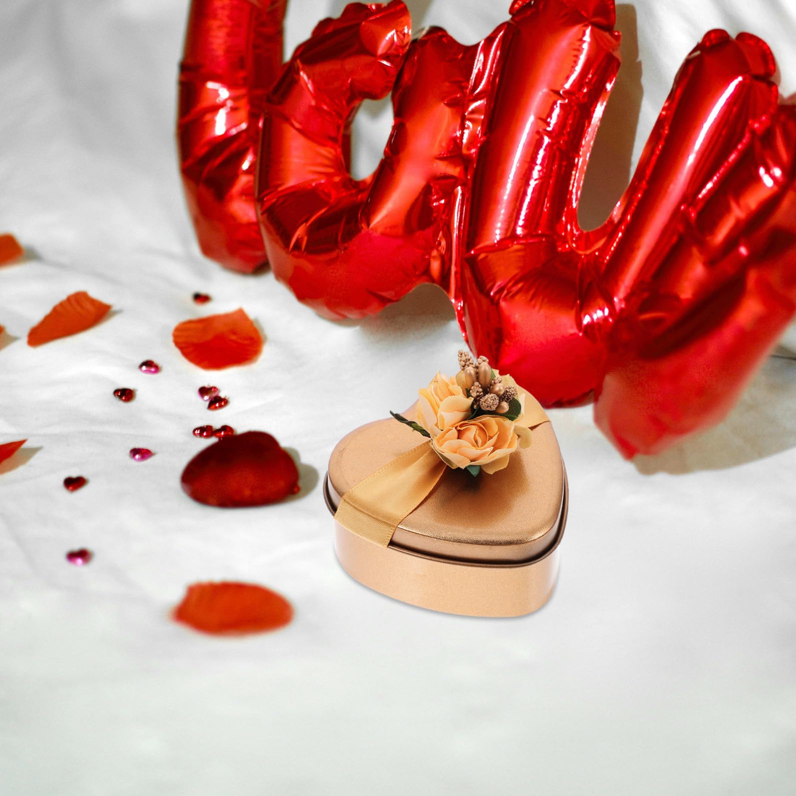 BCOATH 12stücke Liebe Herzform Geschenkdosen Aus Eisen Für Hochzeiten Kreative Süßigkeitenboxen Für Veranstaltungen Und Gastgeschenke