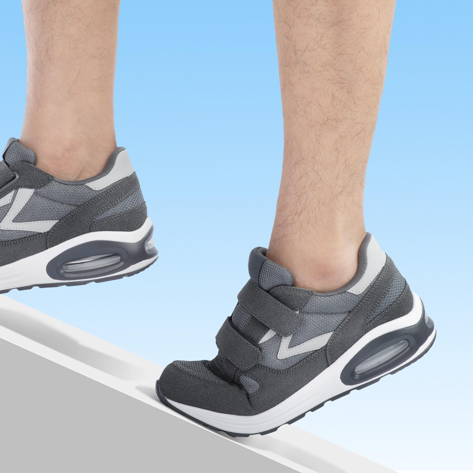JOMIX Chaussures Sport Hommes Basket Mode Homme avec Scratch Légères Confortables pour Fitness Gym Outdoor Casual