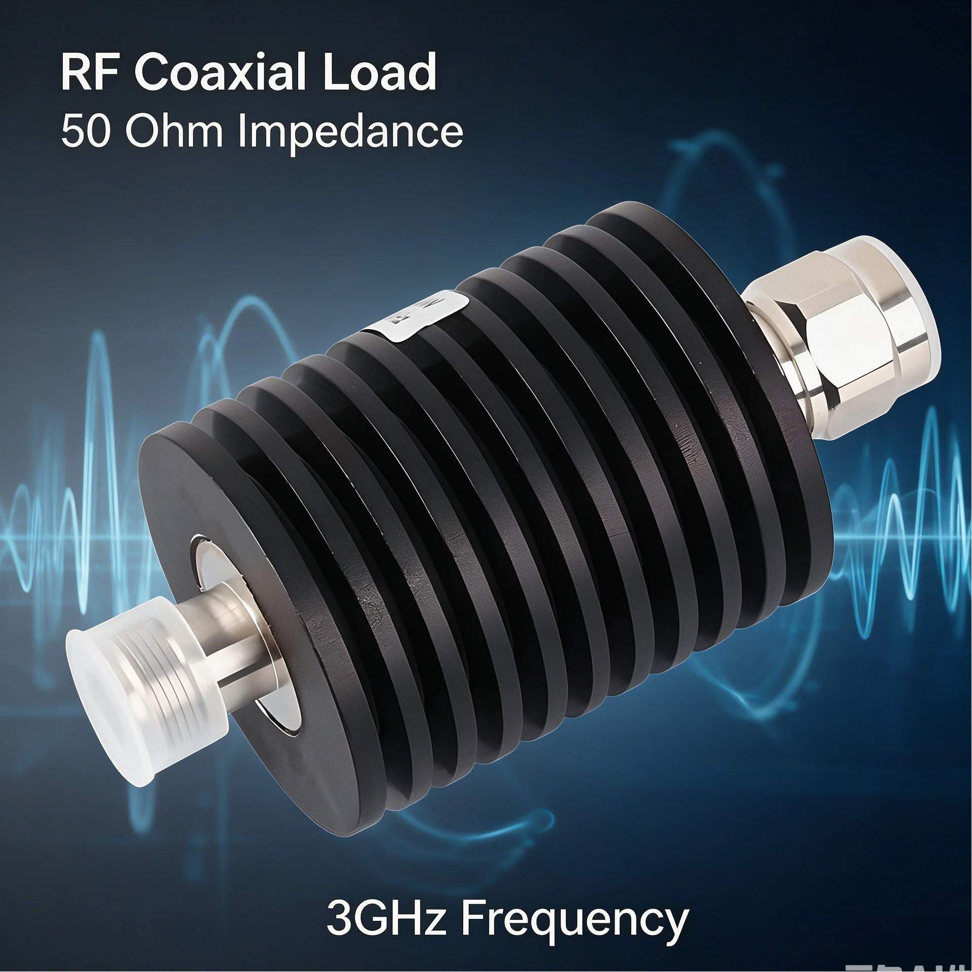 BECEN 50 W N RF atenuador Fijo 3 GHz Conector 1-40 dB Puede Elegir(6dB)
