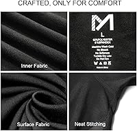 Vista 4 de MEETYOO - Conjunto de ropa interior térmica para hombre, pantalones largos deportivos, capa base