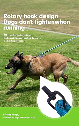 Miniatura 5 de GLORYPET Correa de perro resistente de 5 pies6 pies con mango acolchado suave e hilo de nailon altamente reflectante adecuada para perros pequeños,