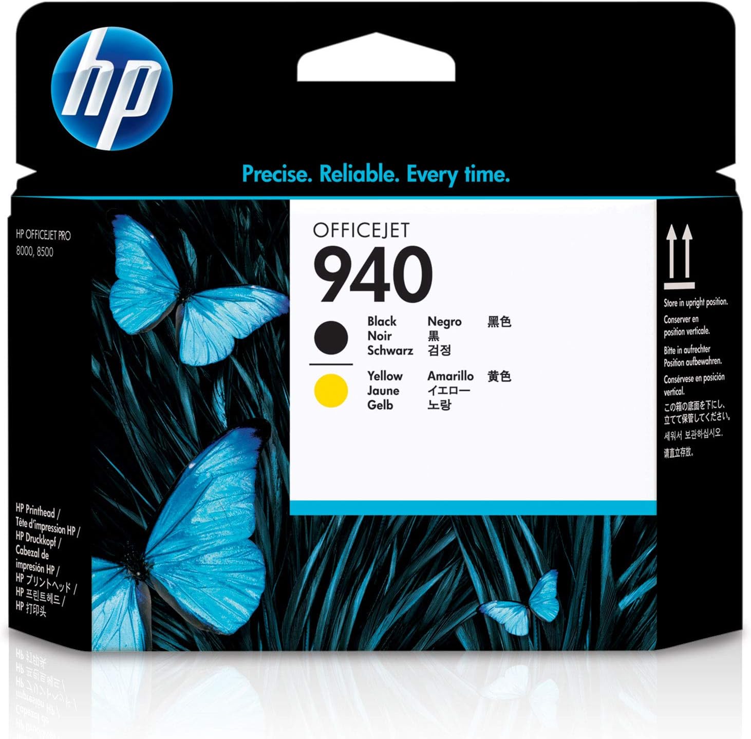 HP 940 | Ink Printhead | Black & Yellow | C4900A