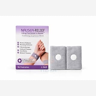 Yizika Anti-Nausea Wristbands – Acupressure Motion Sickness Relief Bands for Travel, Sea, Car, Air & Morning Sickness, Anx... Price In India