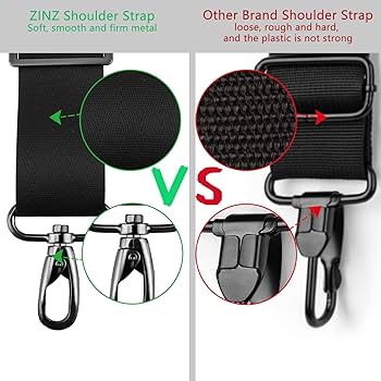 Amazon.com: ZINZ 79 inch Shoulder Strap, Extra-thick Fixed