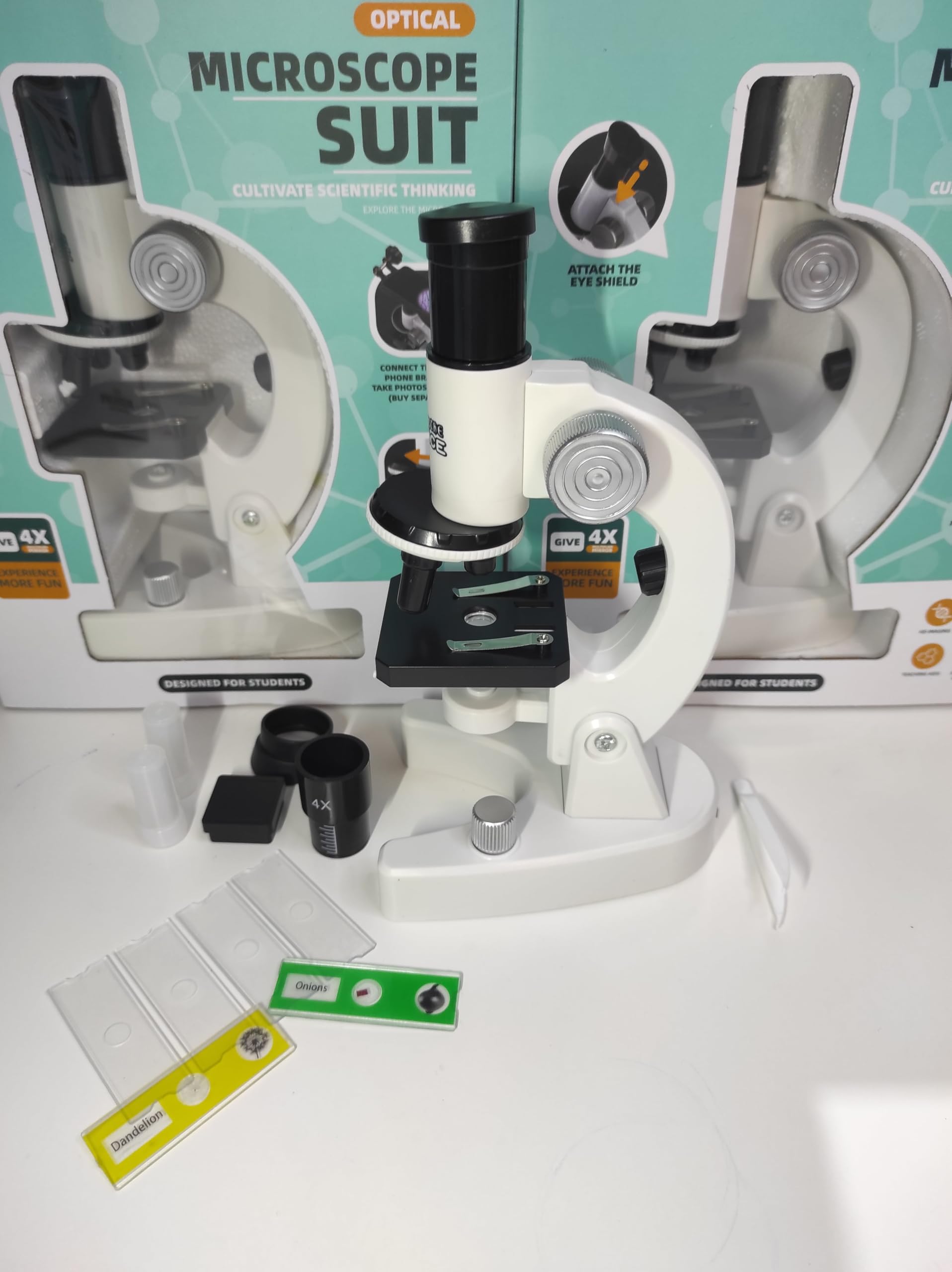MayMax Microscopio Digital para Ninos con Pantalla, Juguete Educativo de Ciencia con Aumentos y Luz LED, Explora Insectos Plantas y Minerales, Aprendizaje Divertido en Casa y Escuela