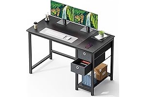 SMUG Basic Desk with Drawers: Modern Workstation for Home and Office