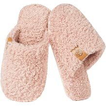 Dokela Fuzzy Kids Slippers Girls Boys Cozy House Slippers
