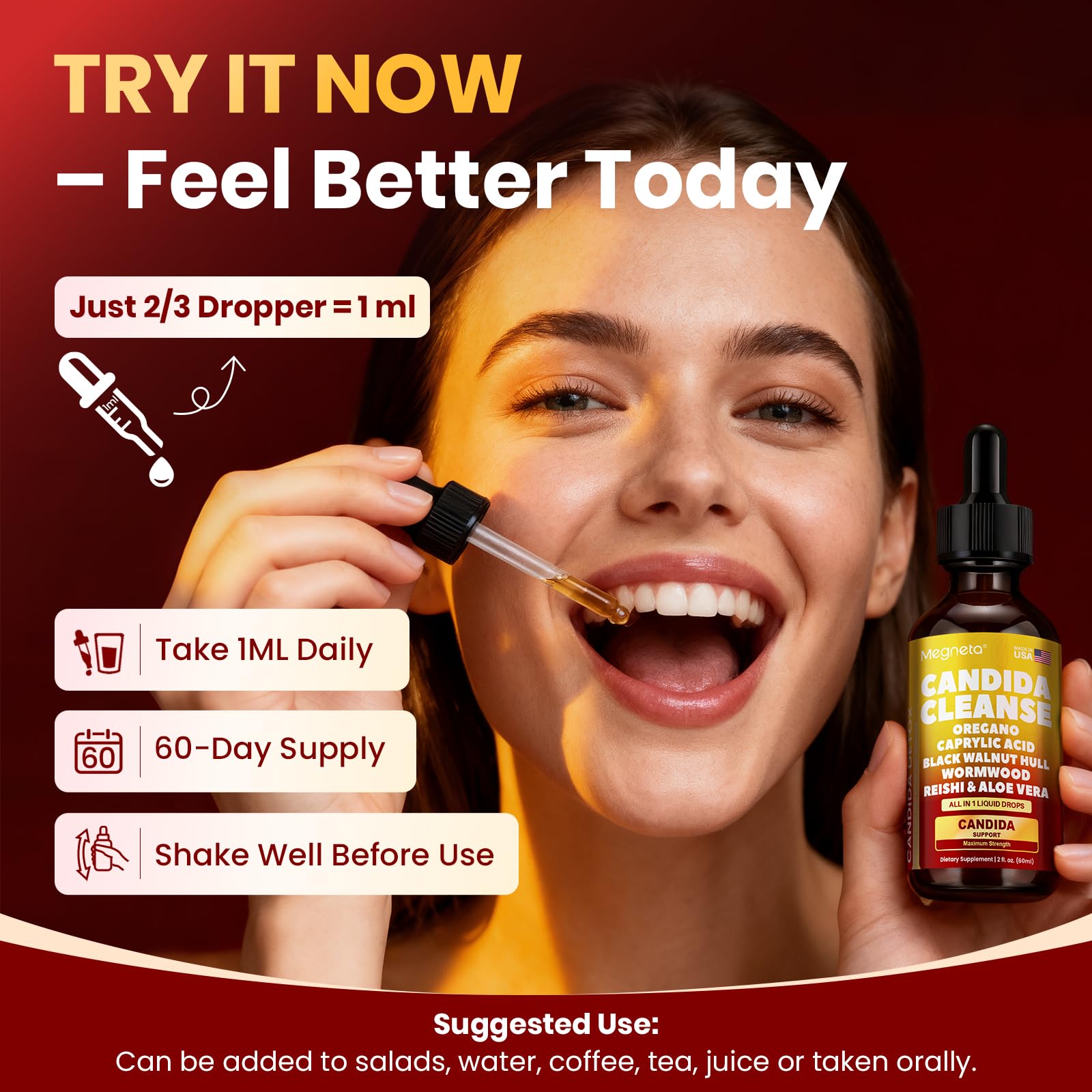 Candida Cleanse Detox with Triple-Targeting Technology (2 Fl Oz) — Amazon image 8