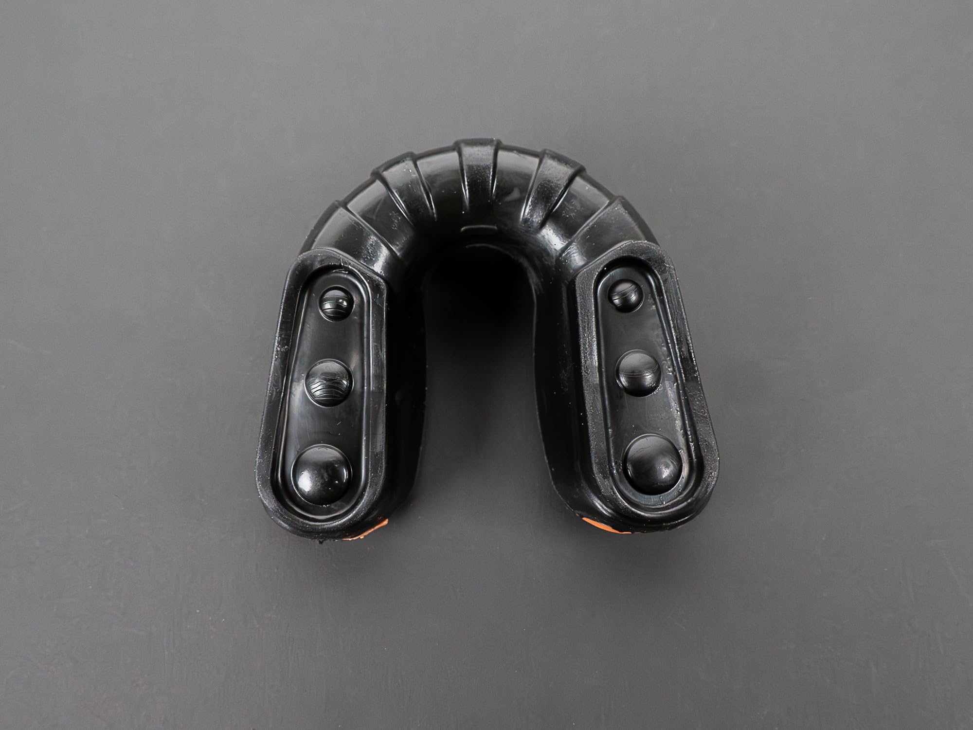 Protège-dents GEL Noir/Orange Senior METAL BOXE