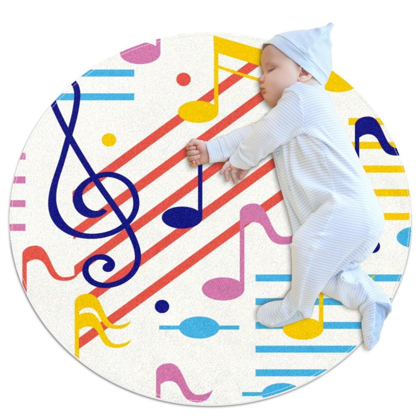 Tapis de salle de bain antidérapant musical et coloré pour égayer la chambre d'enfant