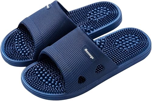 Pantuflas de masaje de acupresión para fascitis plantar para mujer, pantuflas de acupuntura, artritis, neuropatía, alivio del dolor, sandalias de disponible en Yaxa Peru