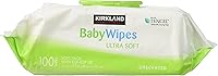 Vista 1 de Kirkland Signature Toallitas para bebé, ultra suaves, sin perfume, 100 toallitas