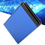 External Hard Drive Enclosure, 8TB Ultra Slim Aluminum Alloy USB3.0 Portable 2.5in SSD HDD SATA Enclosure Drive for Outdoor Working Laptop Accessories Computer