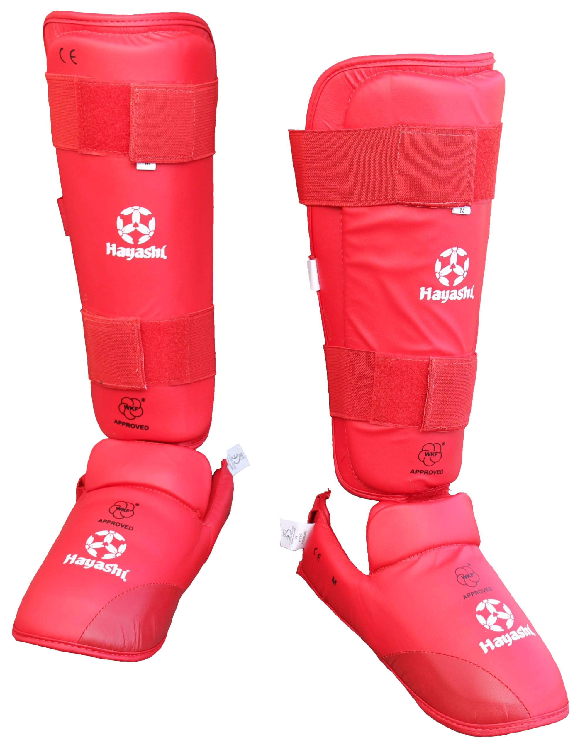 Hayashi 343 Shin Guards and Unisex Foot, unisex, 343