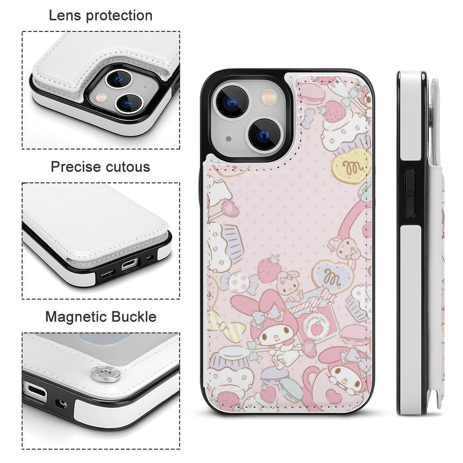 Amazon.co.jp: マイメロディ ピンク iPhone13 Mini ケース 手帳型