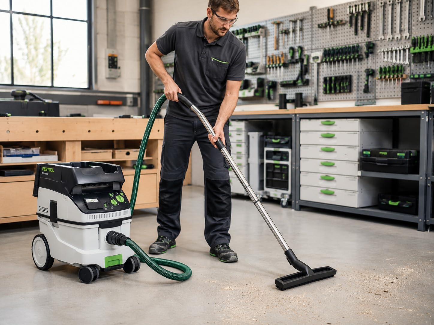 PRIMEBAG Absaugschlauch 5m passend für Festool CT25/36/48/MINI/MIDI