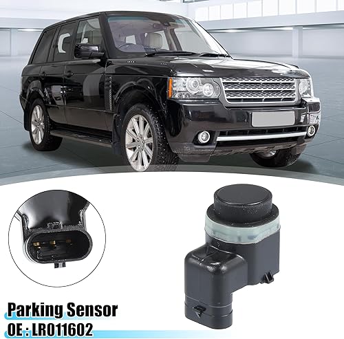 Miniatura 2 de uxcell Sensor de asistencia de estacionamiento inverso para Range Rover Evoque 2011-2017 No LR011602 Caucho de metal plástico negro