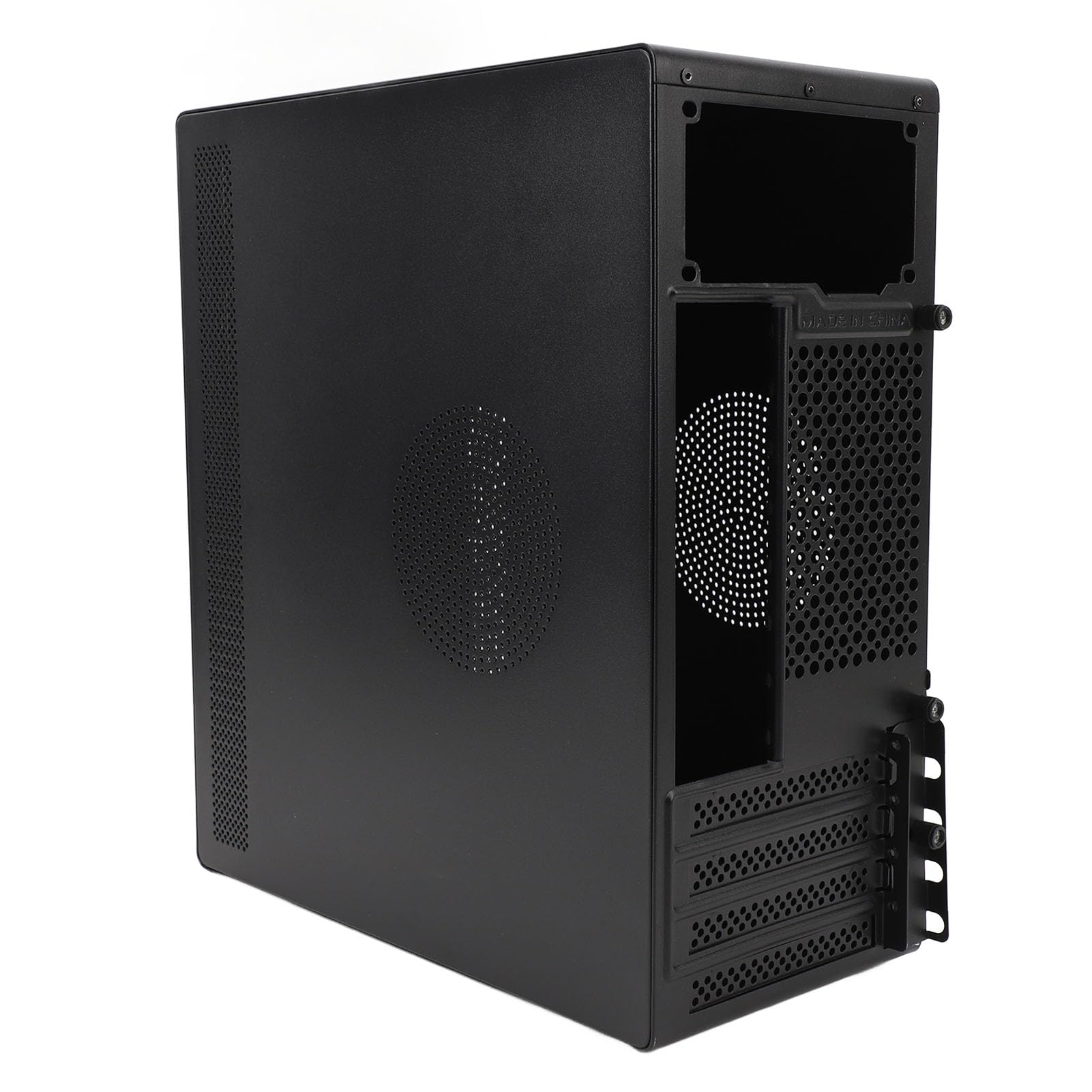 Fockety Custodia da Gioco per PC, Layout dello Spazio Fine in Metallo Custodia per Computer Desktop Custodia per PC da Gioco Interfacce Multiple Custodia per PC per Computer da Gioco per
