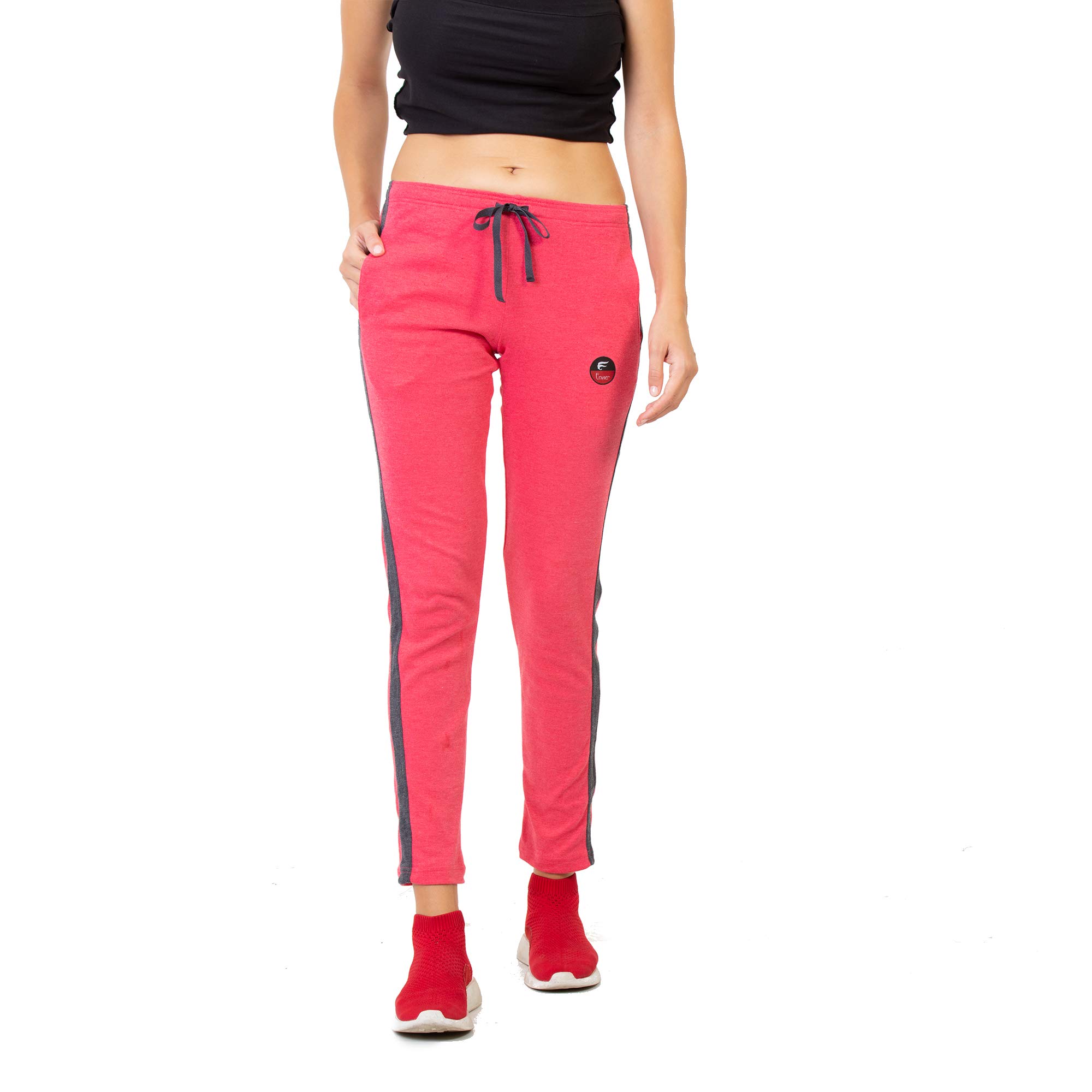 Women's Sports/Casual/Regular Slim Fit Track Pants, Girls, Ladies Pants with Side Pocket.