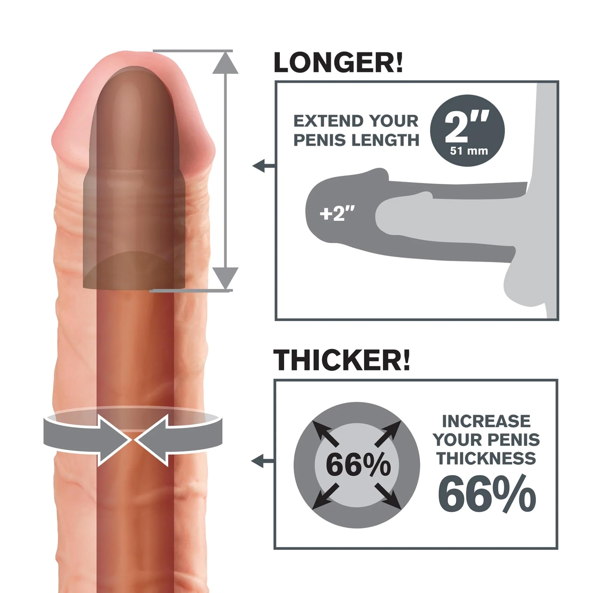 X-Tensions Estimulador Vaginal - 1 unidad