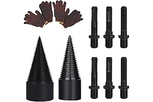 Firewood Drill Bit Wood Splitter, Easy Split Drill Bit