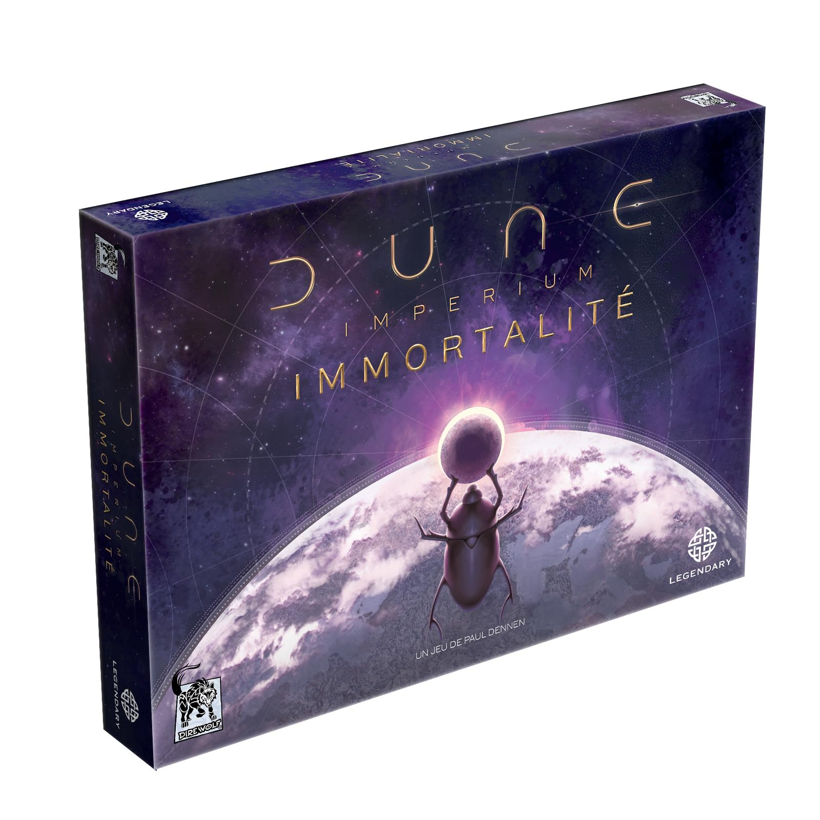 Lucky Duck Games | DUNE IMPERIUM - Extension IMMORTALITY | Jeu de Société Expert pour Adultes dès 14 ans | Univers de Dune | Deck-​Building & Stratégie | 1 à 4 Joueurs | 60-​120 min | En Français