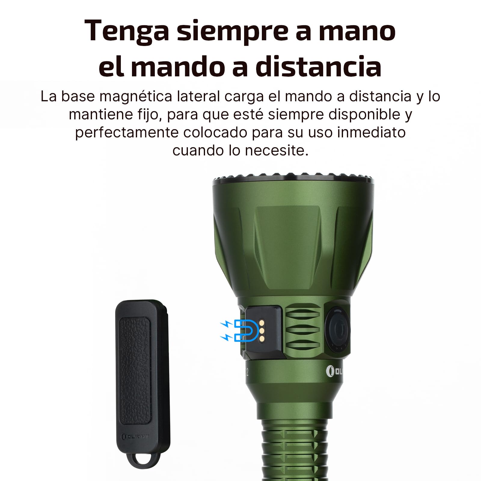 OLIGHT Javelot Turbo 2 Kit Linterna Táctica 1800 Lúmenes Controles Remotos | Alcance de 1500 Metros, 272 Horas Autonomía, Filtro Roja y Verde, IPX8, Ideal para Caza, Actividades al Aire Libre y Búsqueda