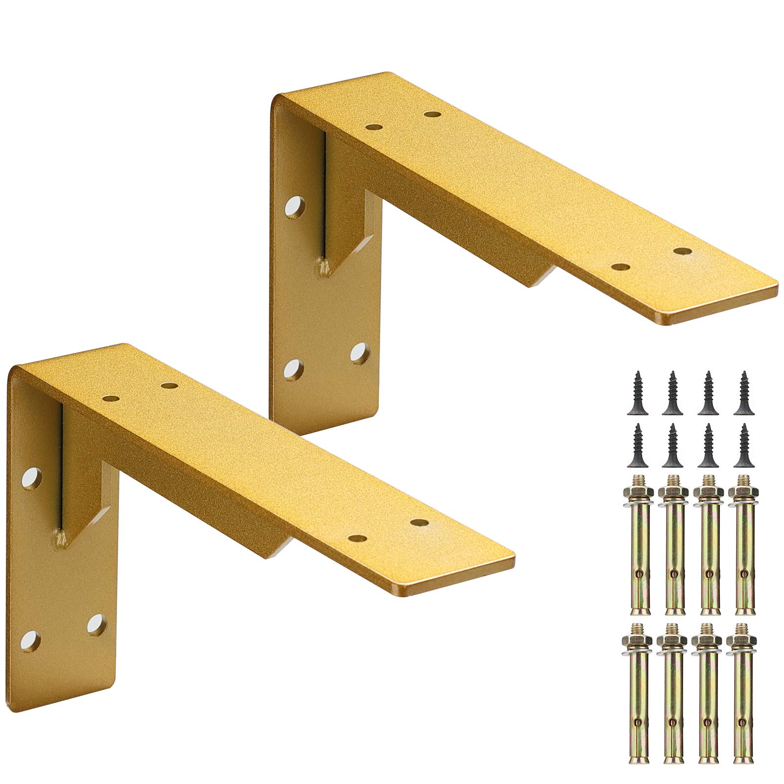 Buy Countertop Support Brackets 10 inch Heavy Duty Solid Steel