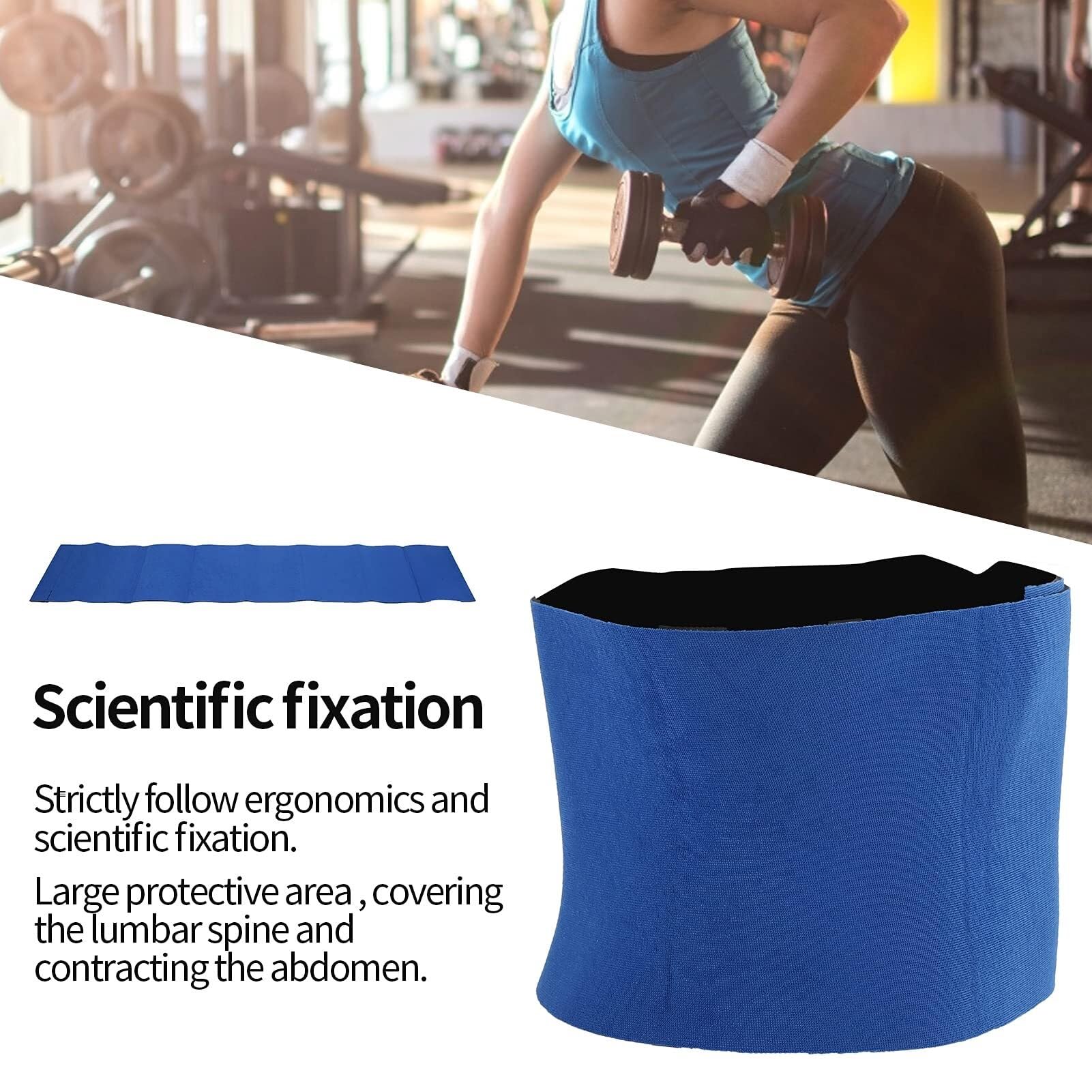 Ceinture Lombaire Réglables Ceinture De Maintien Élastique for Le Sport, Idéale for Les Entraîneurs Mise en Forme du Corps Travail Universel