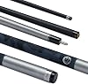 POWERGLIDE One 2-Piece Pool Cue Stick | Emanate | Carbon Fibre & Fibreglass | Ultra Smooth Gloss Matte Grip | Full Size | 10 or 13 mm Tip