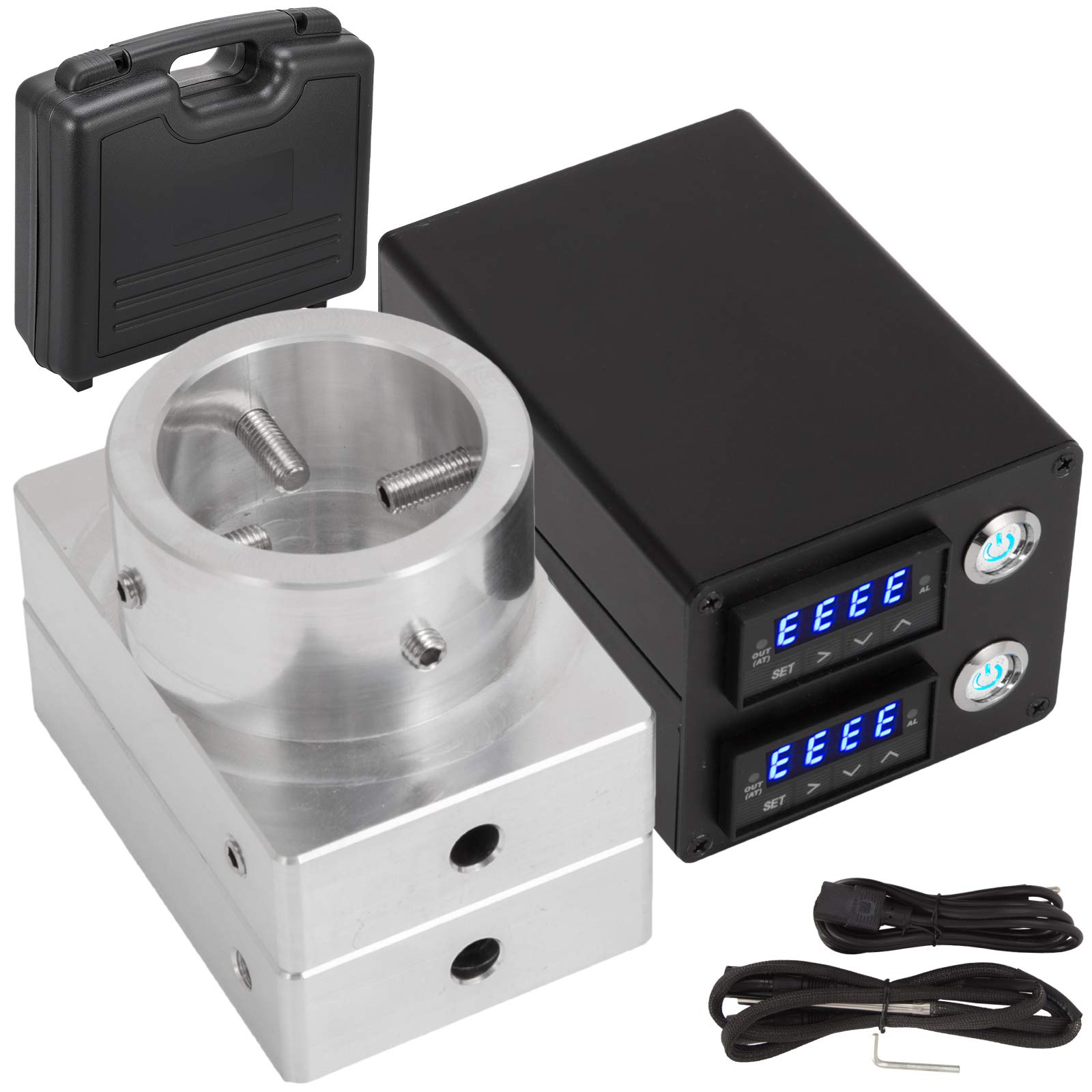 Buy VEVOR 3X5 Inch Heat Press Kit 110V Heat Press Plates 6061 Aluminum