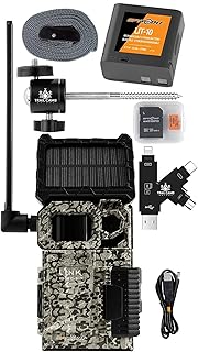 SPYPOINT Link-Micro-S-LTE Solar Cellular Trail Camera with LIT-10 Battery, Micro SD Card, Card Reader, and Mount (Link-Micro-S-LTE-V)