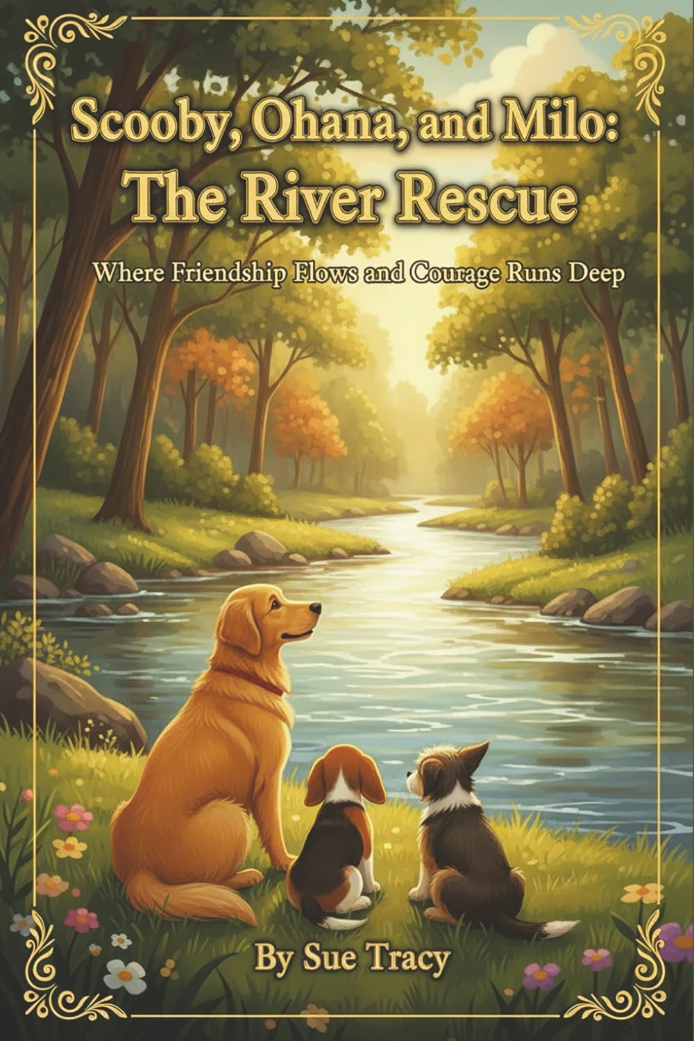 Scooby, Ohana and Milo: The River Rescue: Where Friendship Flows and Courage Runs Deep (Scooby, Ohana and Milo's Adventures Series)