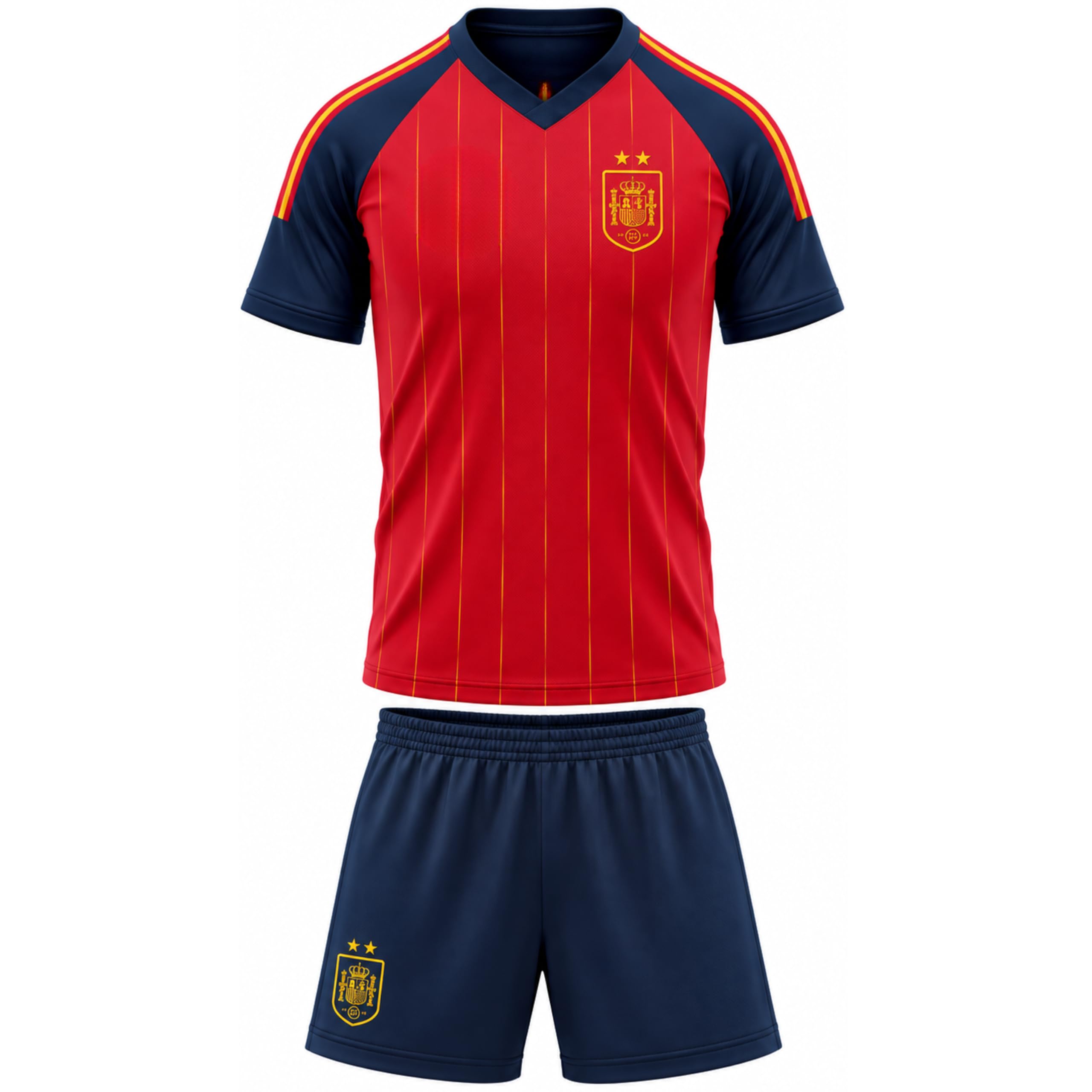 Champion's City Kit Selección Española Primera Equipación 2026-2028 2 Estrellas Infantil Réplica Oficial - Variación por Edad